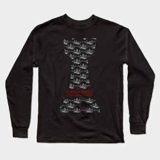 KING OF THE FUCKING CASTLE Long Sleeve T-Shirt